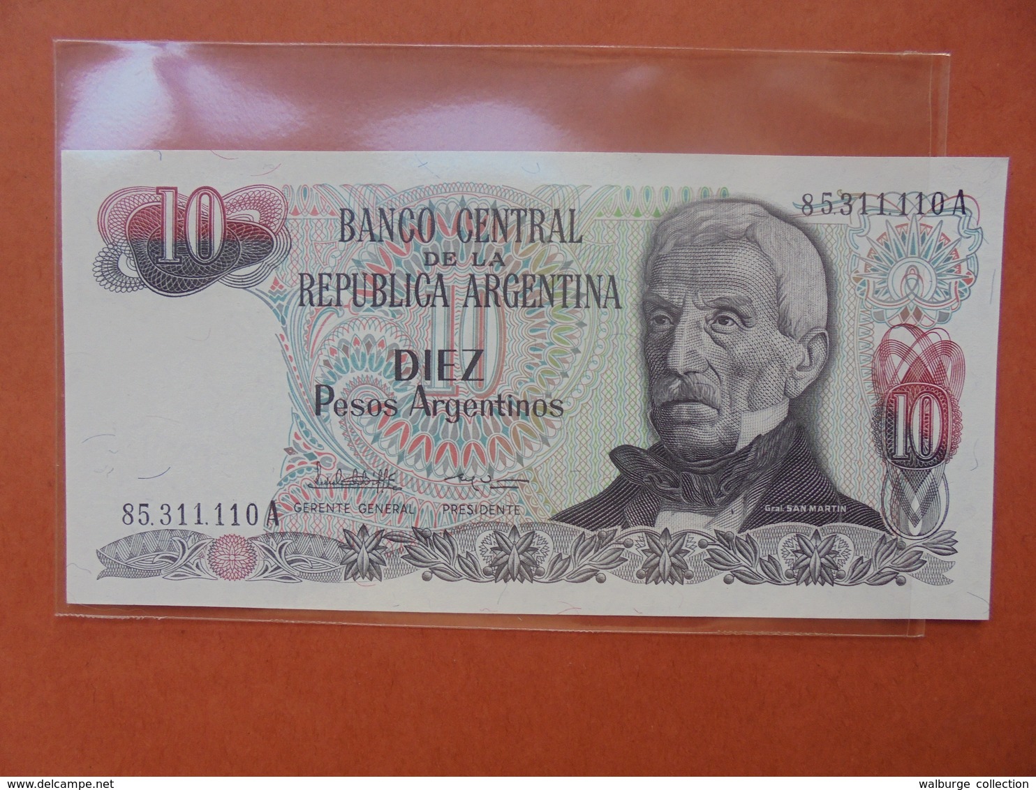 ARGENTINE 10 PESOS 1983-84 PEU CIRCULER/NEUF - Argentine