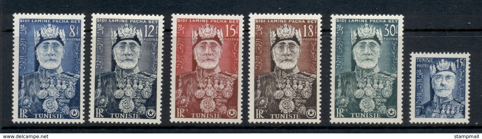 Tunisia 1954-55 Bey Of Tunis MLH - Tunisia