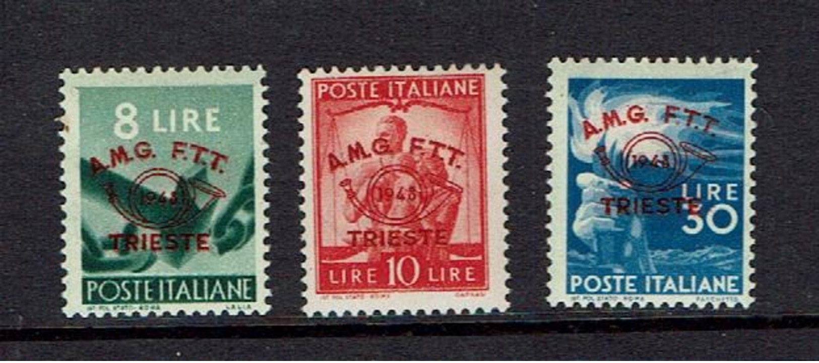 ITALY....Trieste..1948...mh - Mint/hinged