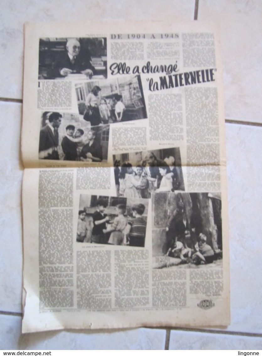 RARE LE JOURNAL de la FEMME Hebdomadaire interdit sous l'Occupation Directrice : Raymonde MACHARD 29-28 /09/10 1948