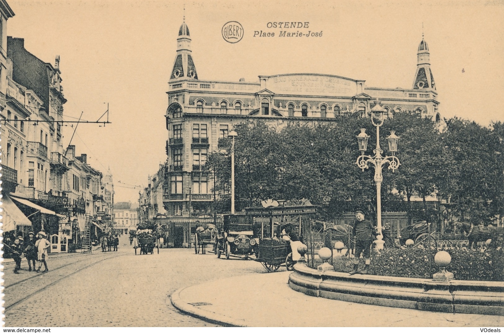 CPA - Belgique - Oostende - Ostende - Place Marie-José - Oostende