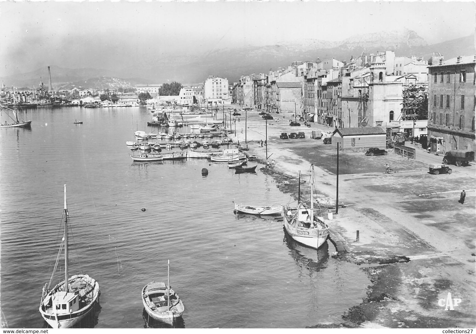 83-TOULON- LE QUAI STALINGRAD ( DETRUIT PAR LA GUERRE ) - Toulon