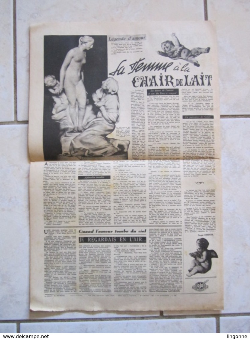 RARE LE JOURNAL de la FEMME Hebdomadaire interdit sous l'Occupation Directrice : Raymonde MACHARD  4 AOUT 1948