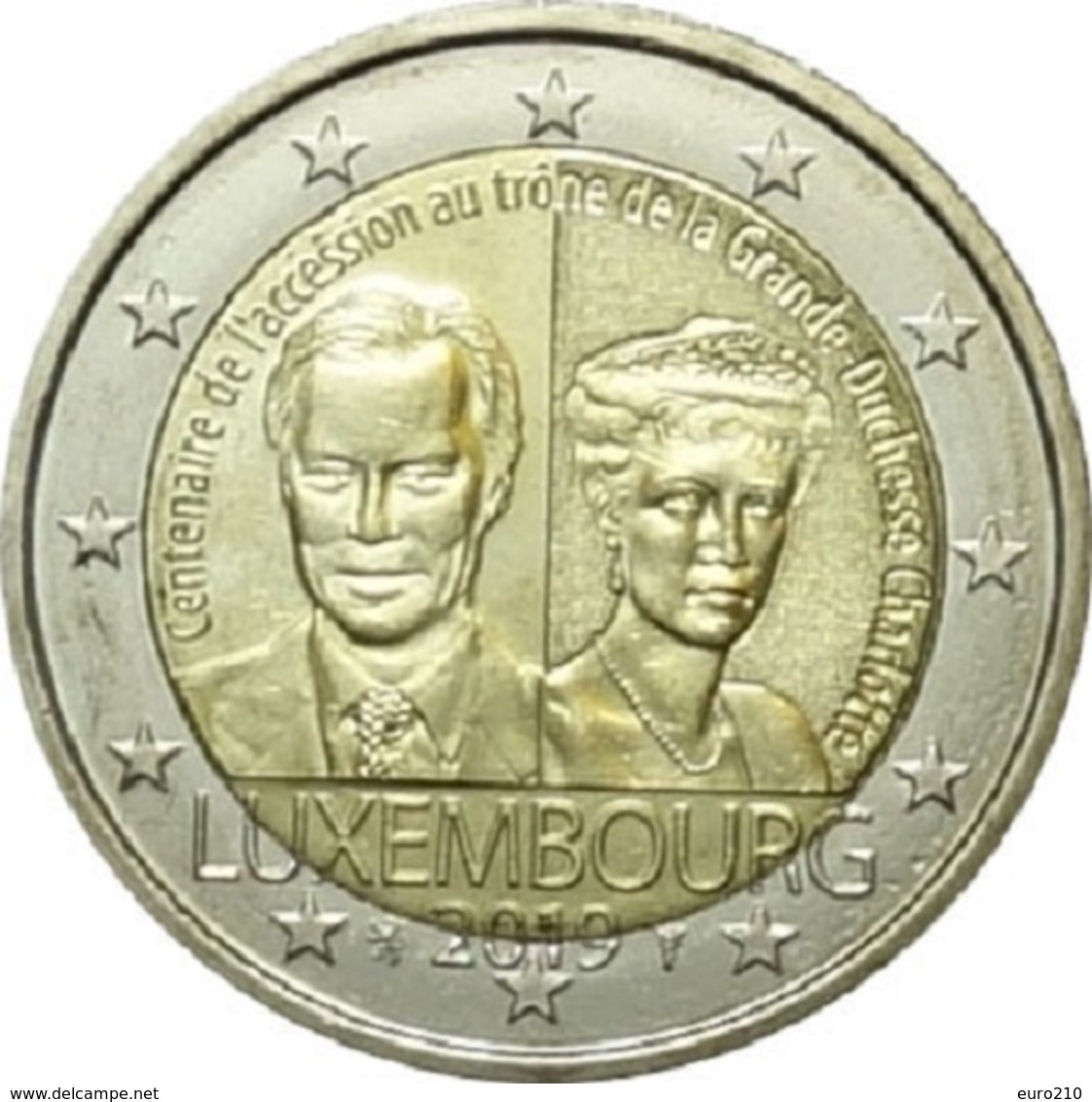 LUXEMBOURG - 2 Euro 2019 - Grande-Duchesse Charlotte - UNC - Disponibles!!! - Luxembourg