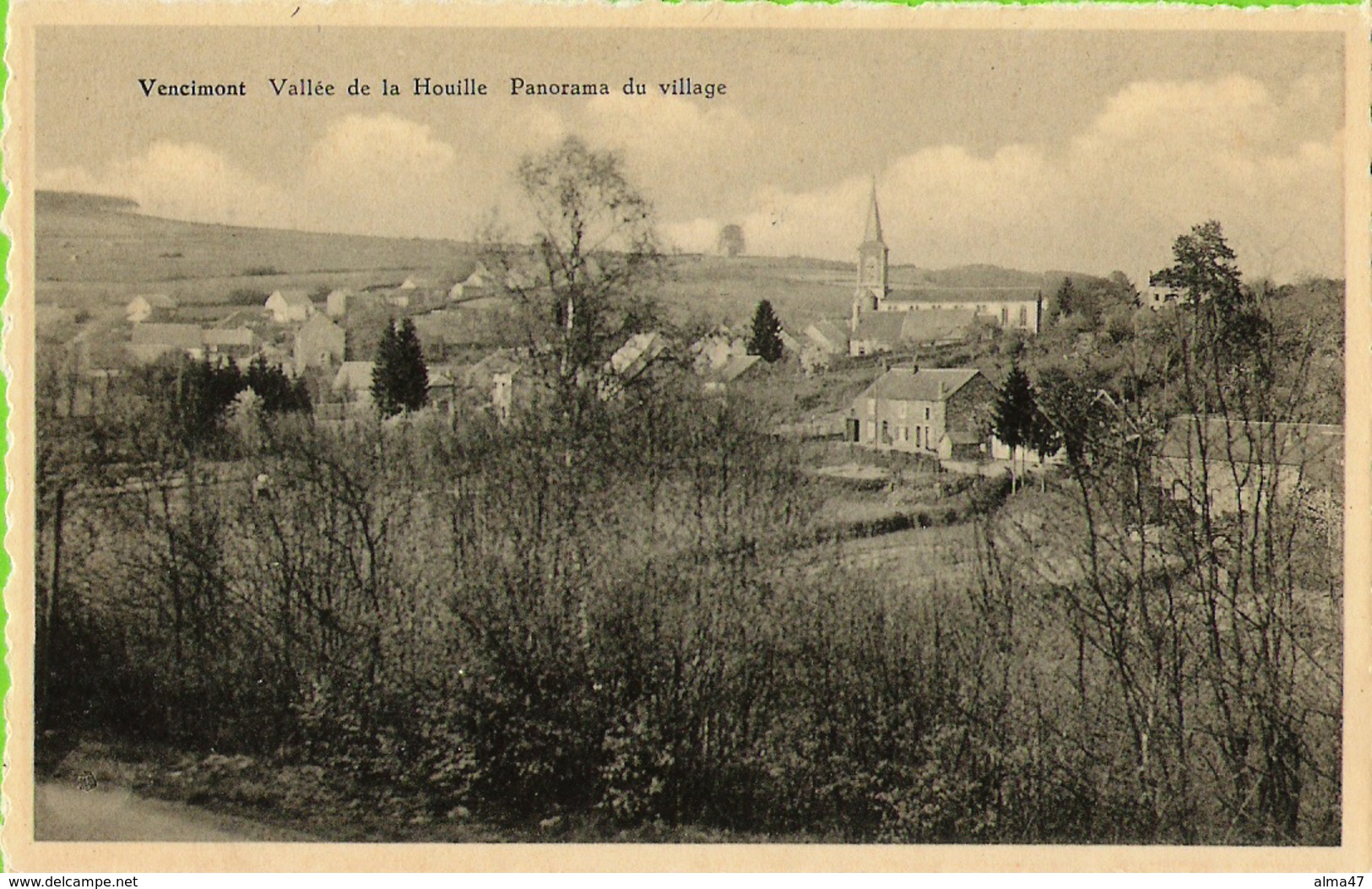 Vencimont - Panorama Village Angle Différent- Pas Circulé - Arduenna Pour Maison Georges Constant - Gedinne