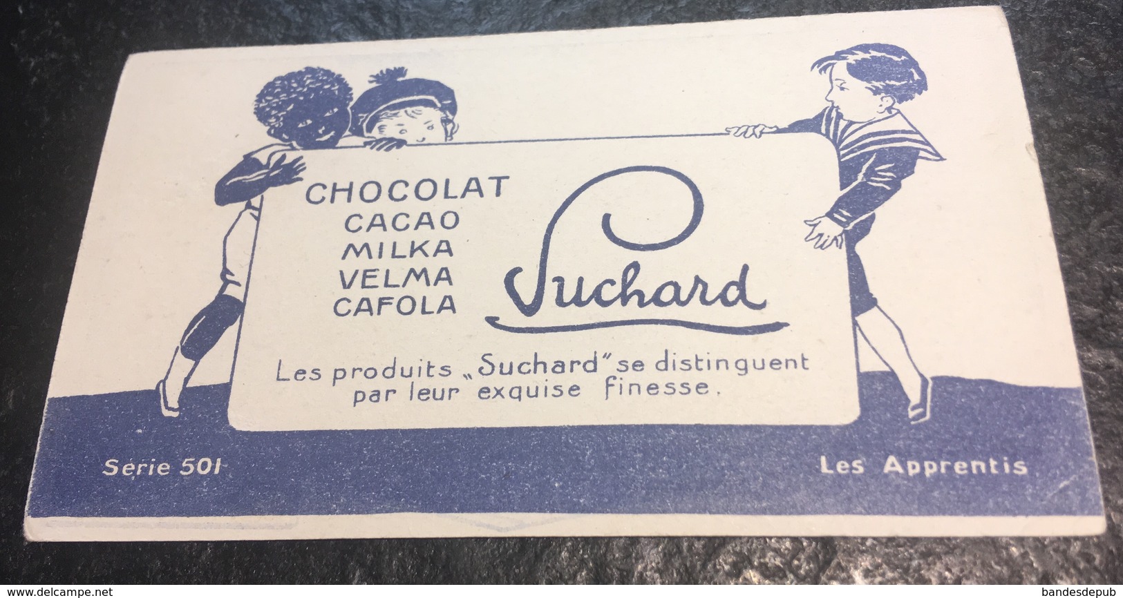 Rémouleur Chromo Suchard Métier Apprentissage Apprentis - Suchard