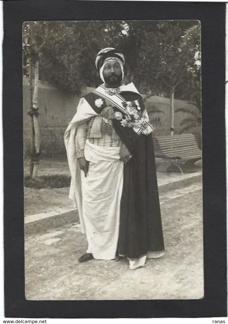 CPA Algérie Carte Photo RPPC écrite Si Ali Bey - Hombres