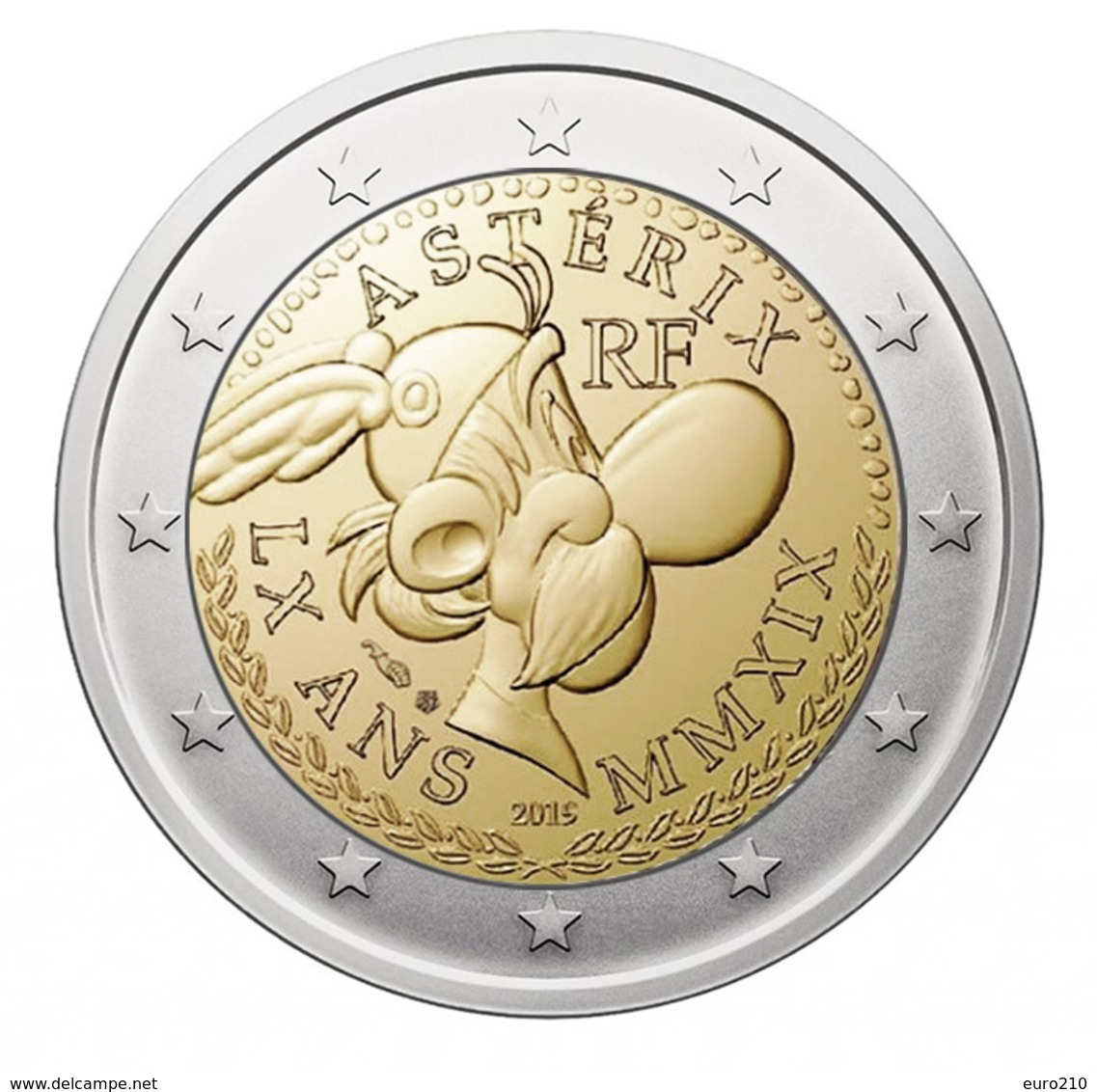 FRANCE 2 EURO 2019 - Asterix - One Card - Frankreich