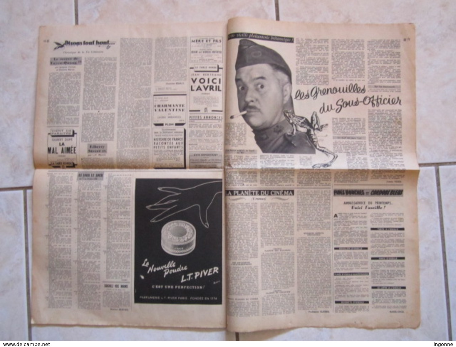 RARE LE JOURNAL de la FEMME Hebdomadaire interdit sous l'Occupation Directrice : Raymonde MACHARD 9 JUIN 1948