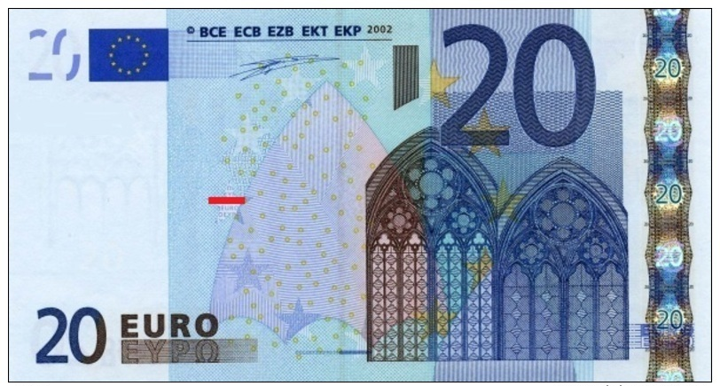 EURO GREECE 20 Y N001 A1 DUISENBERG UNC - 20 Euro