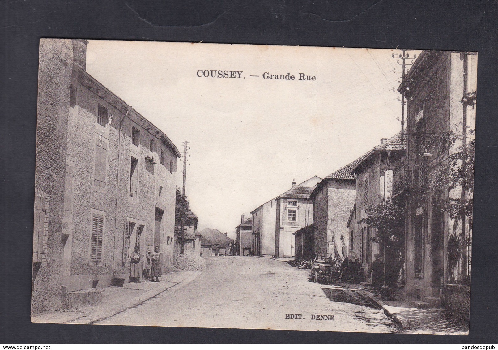 Vente Immediate Coussey (88) Grande Rue ( Animée Ed. Denne ) - Coussey