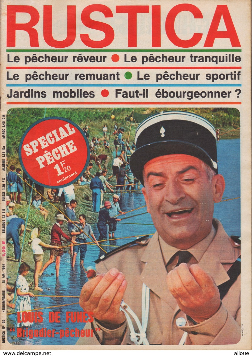 LOUIS DE FUNES - RUSTICA N° 20 MAI 1969 - Jardinage