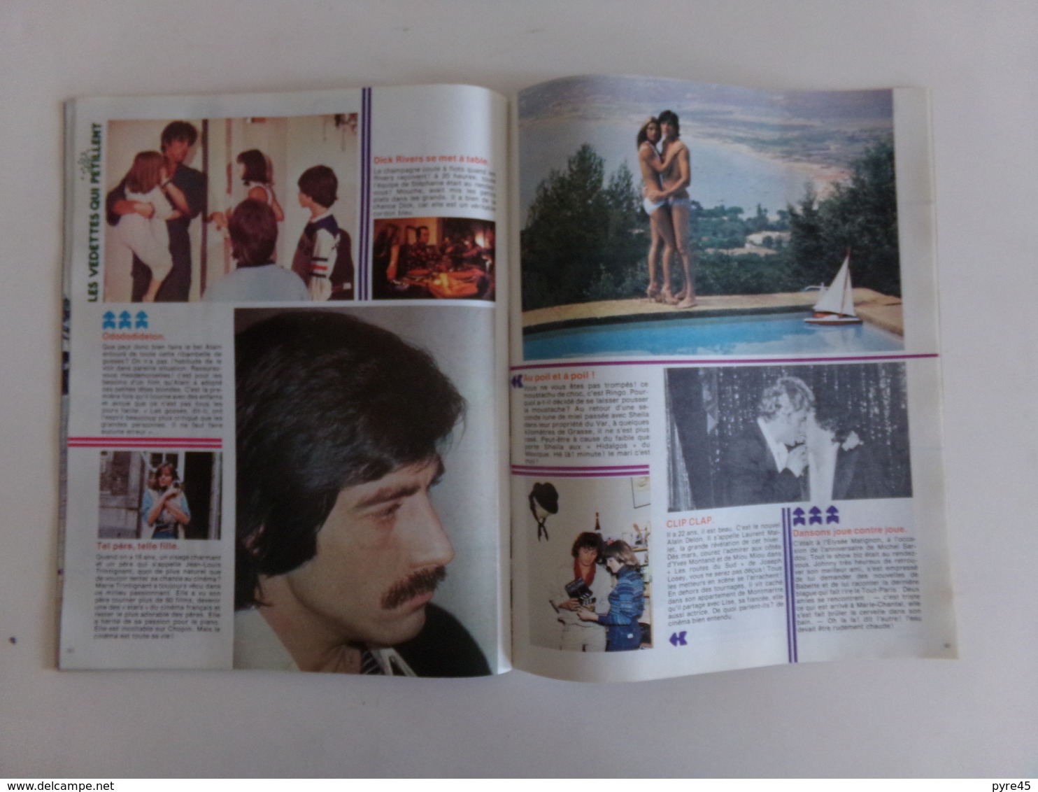 Revue " Nouveau Stéphanie " n° 39, 1978, Sylvie Vartan, Sheila, Gérard Lenorman ...