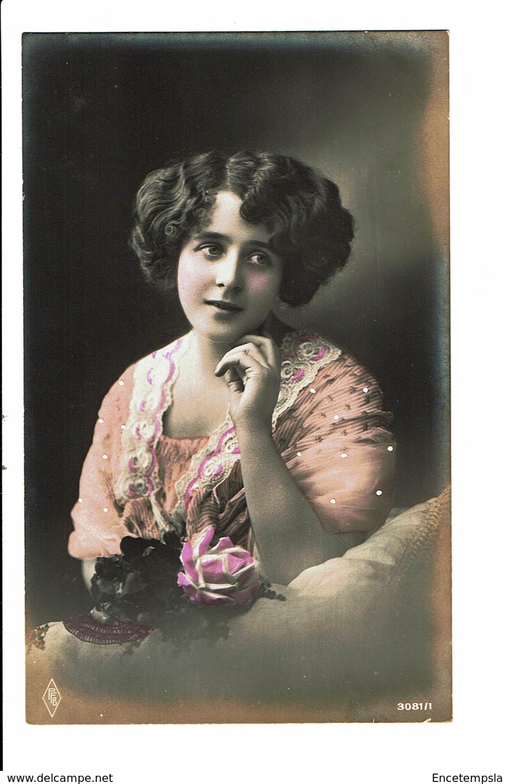 CPA - Carte Postale -Pays Bas - Une Jeune Femme Pensive-VM3897 - Femmes