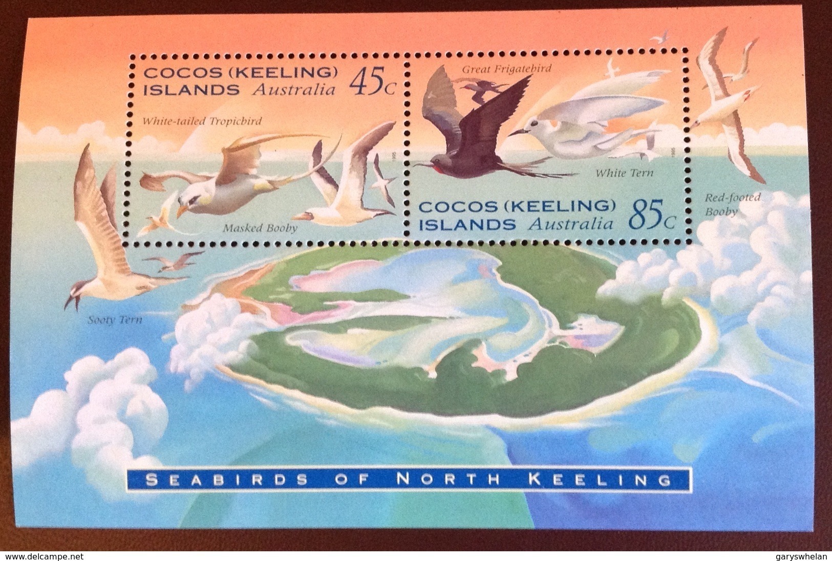 Cocos Keeling 1995 Birds Minisheet MNH - Autres & Non Classés