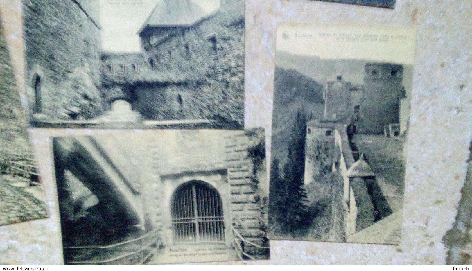 CPA. LOT 12 CARTES - CHATEAU DE BOUILLON SUR SEMOIS - NON écrite - BELGIQUE - THILL BRUXELLES - Colecciones Y Lotes