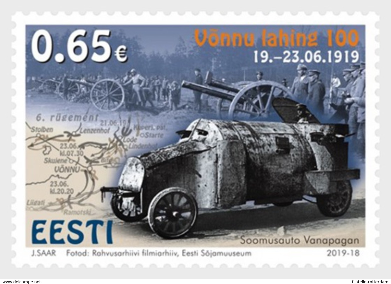 Estland / Estonia - Postfris / MNH - Strijd Om Vonnu 2019 - Estland