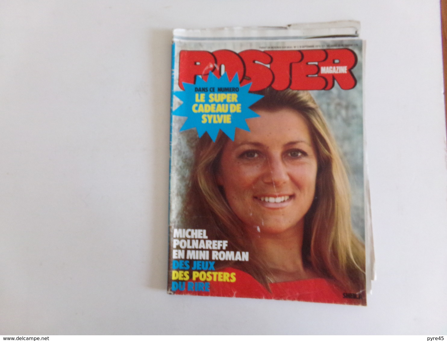 Revue " Poster Magazine " N° 7, 1972, Polnareff, Deep Purple... - People