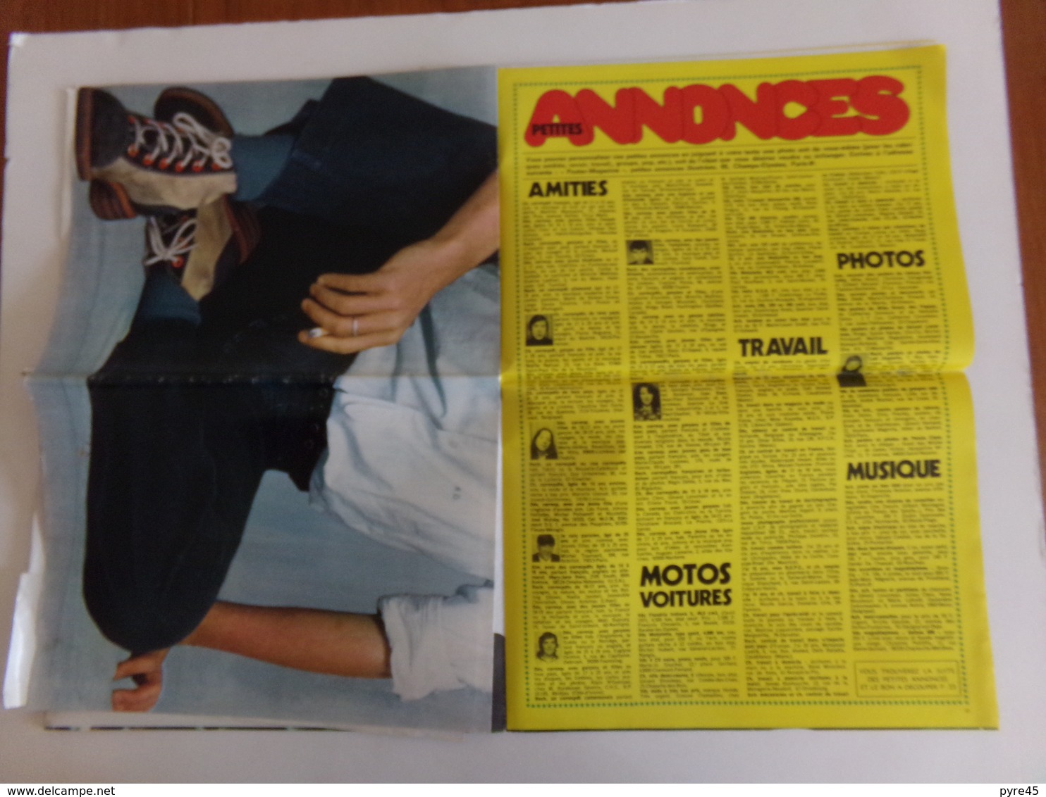 Revue " Poster magazine " n° 7, 1972, Polnareff, Deep Purple...