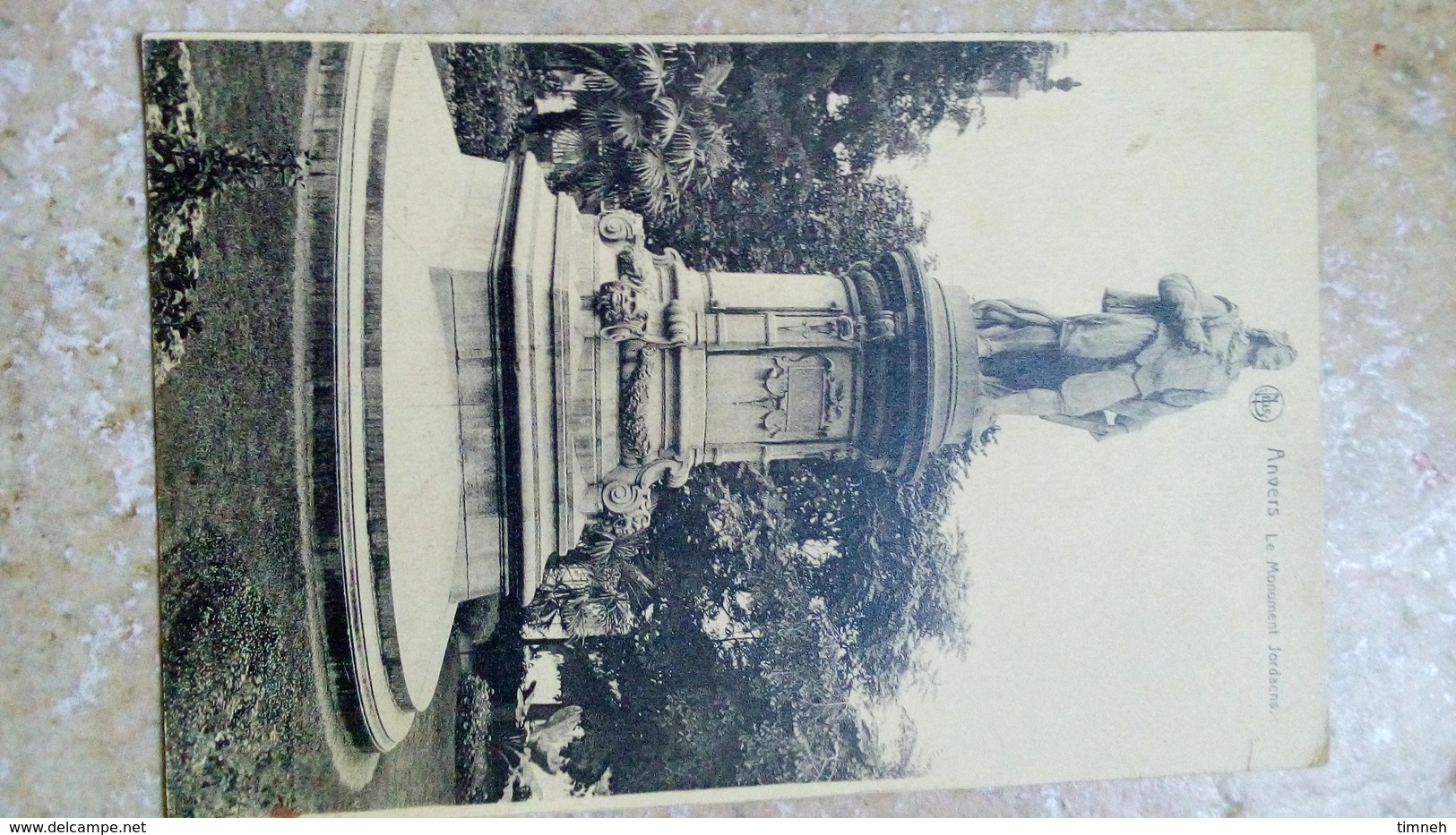 CPA. ANVERS - LE MONUMENT JORDAENS - NON écrite - BELGIQUE - Collezioni E Lotti