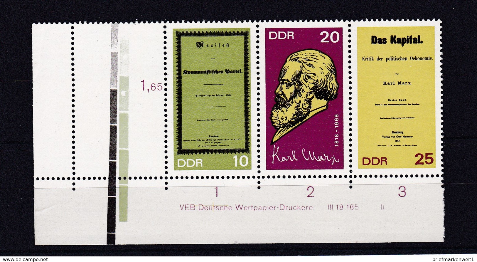 DDR, W ZD 195 DV L** (K 4152b) - Ungebraucht