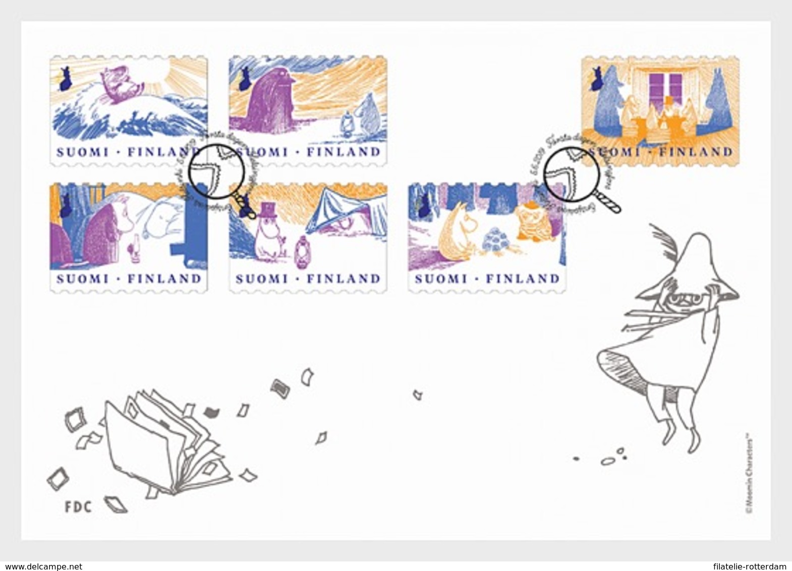 Finland - Postfris / MNH - FDC Moomins 2019 - Ongebruikt