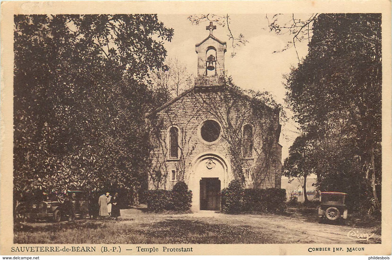 PYRENEES ATLANTIQUES   SAUVETERRE De BEARN  Temple Protestant - Sauveterre De Bearn