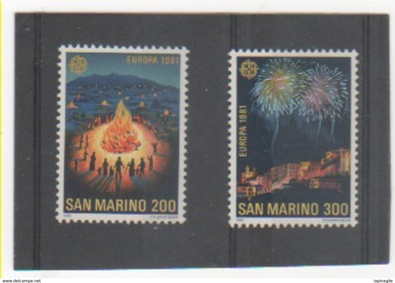 SAN MARINO 1981 EUROPA Neufs** MNH - Neufs