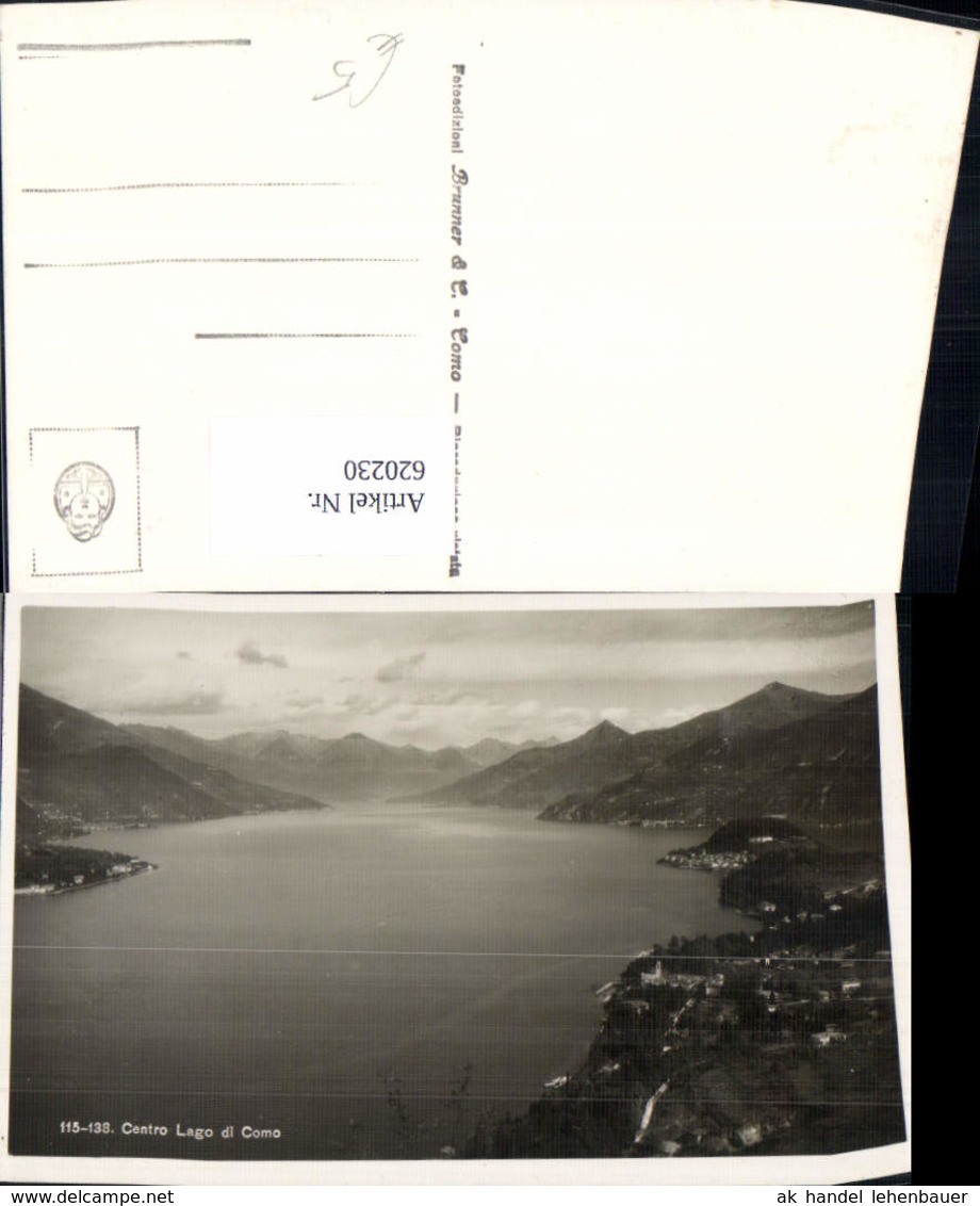 620230,Foto Ak Centro Lago Di Como Comer See Italy - Sonstige & Ohne Zuordnung