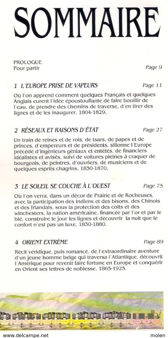 CES TRAINS QUI FONT RÊVER Histoire Des Trains De Luxe Grands Express Et Petites Lignes Pittoresque TRAIN TREIN Z631 **** - Historia