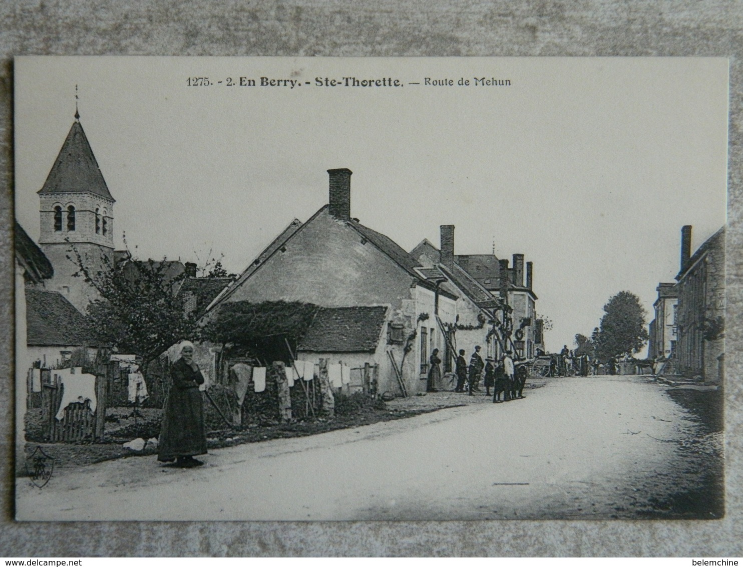 EN BERRY        STE THORETTE     ROUTE DE MEHUN - Autres & Non Classés