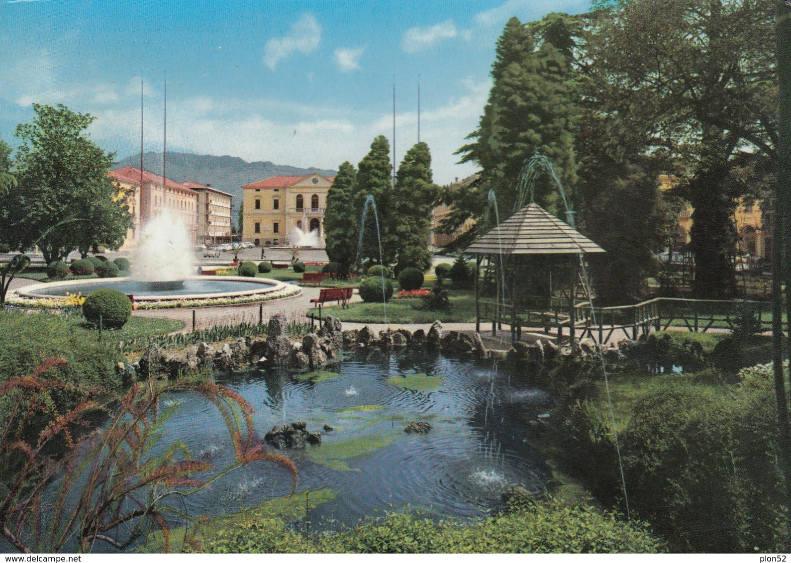 12594-VITTORIO VENETO(TREVISO)-GIARDINI E PIAZZA DEL POPOLO-FG - Treviso