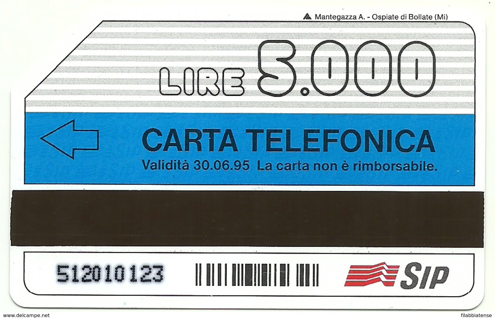 Italia - Tessera Telefonica Da 5.000 Lire N. 265 - 30/06/95 F.A.O. - Pubbliche Figurate Ordinarie