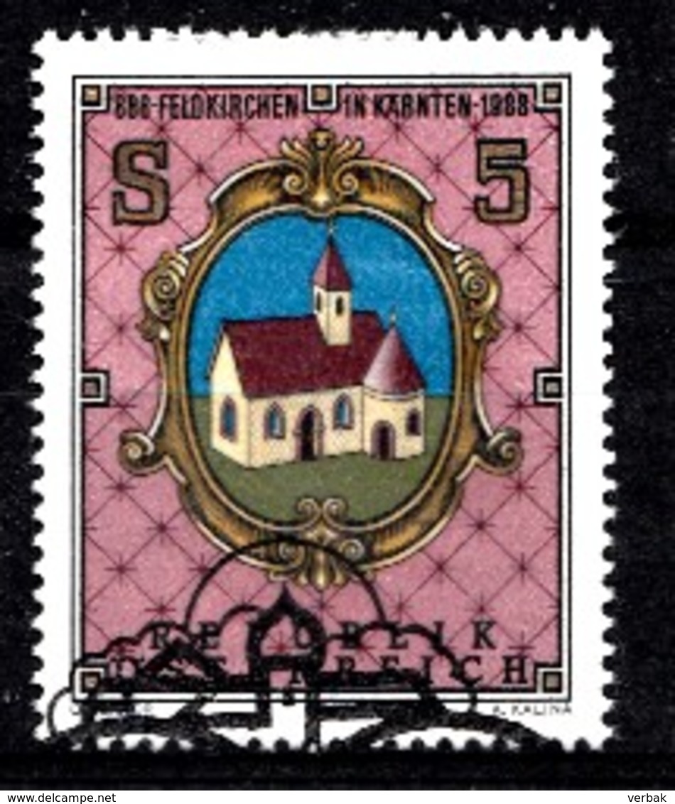Autriche 1988 Mi.Nr: 1933 1100.Jahre Feldkirchen  Oblitèré / Used / Gebruikt - Gebruikt