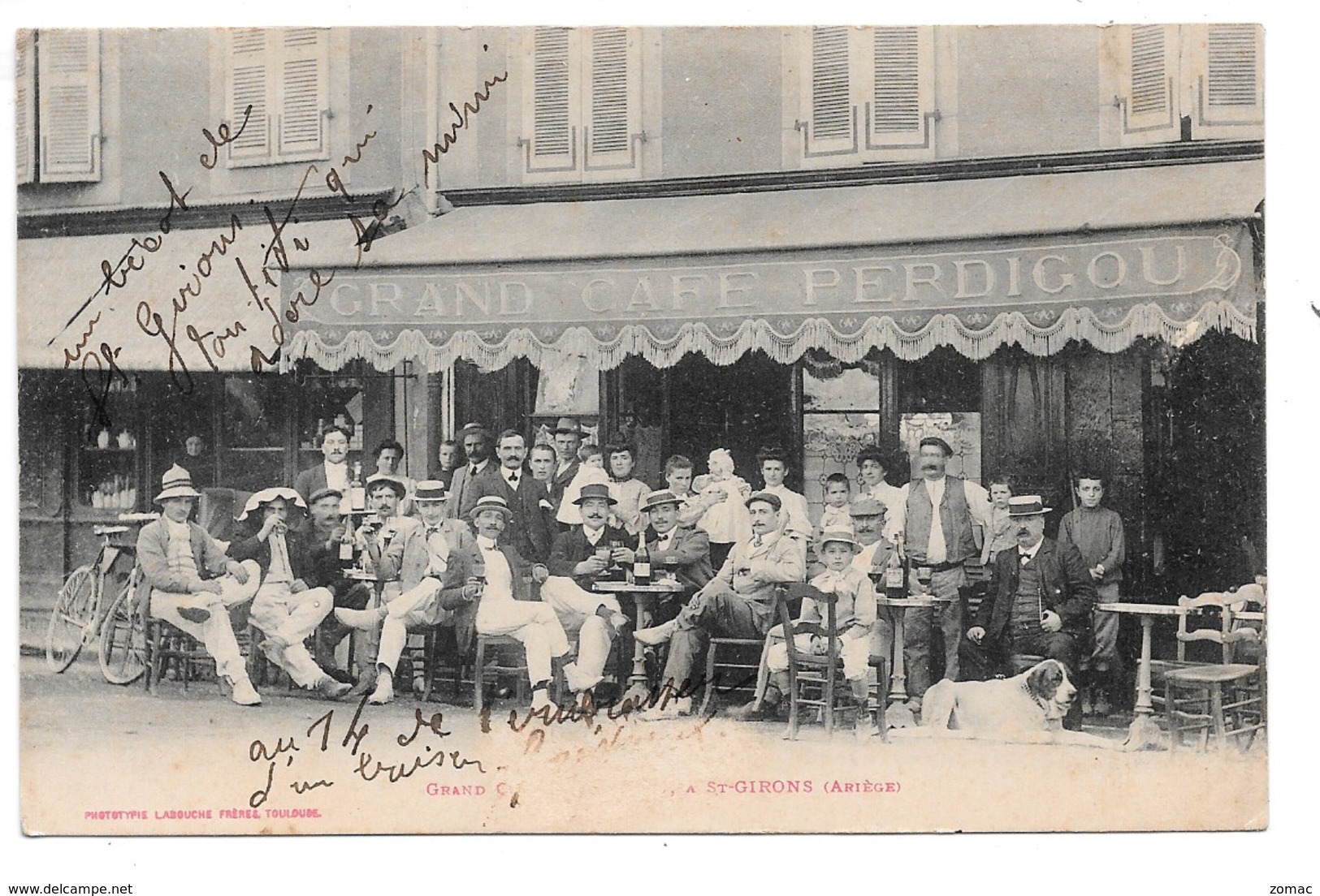 Grand Café Perdigou , à St-Girons. - Saint Girons