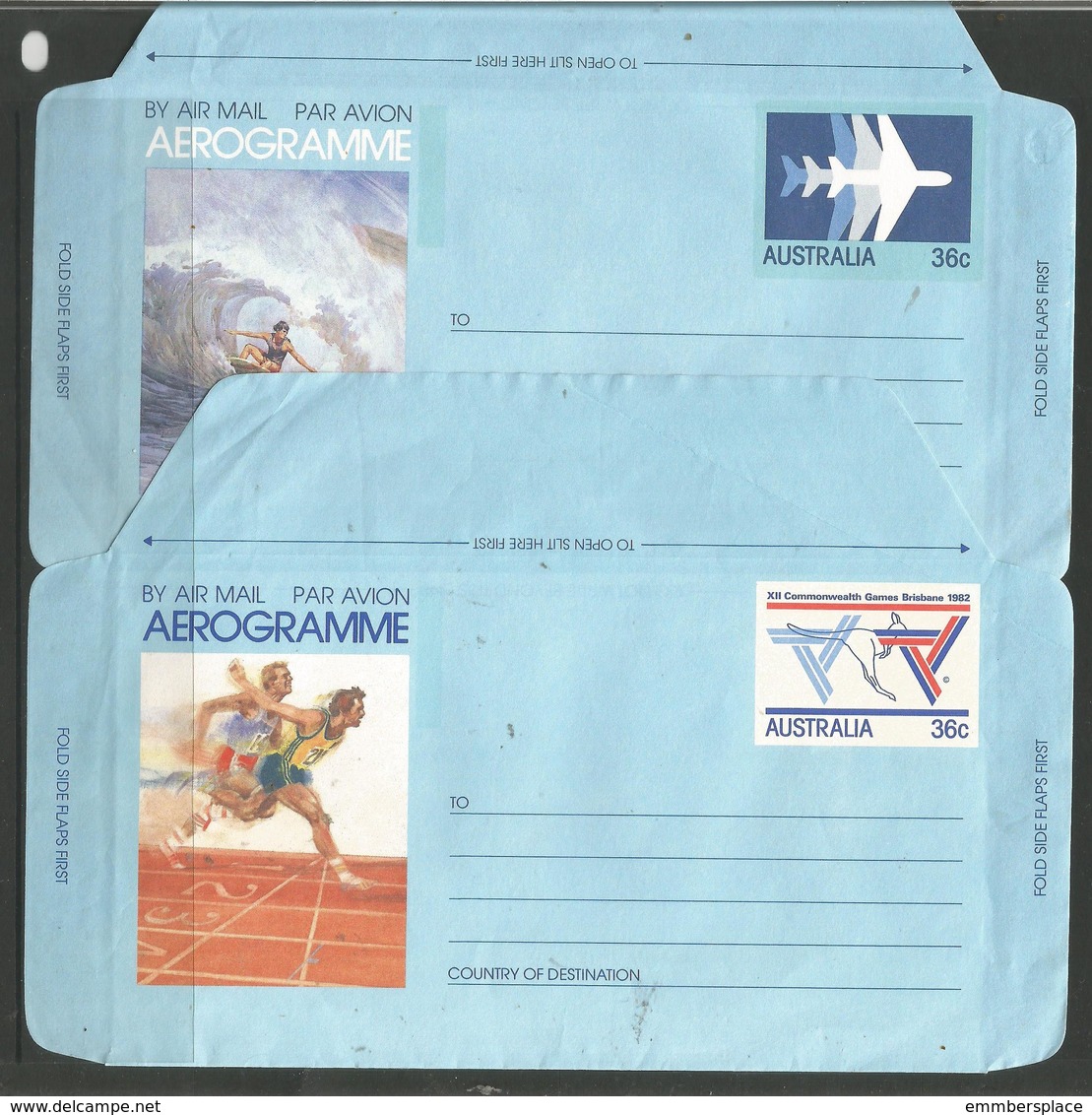 Australia - 1981-4 Aerogrammes (14) Mint ** - Aerograms