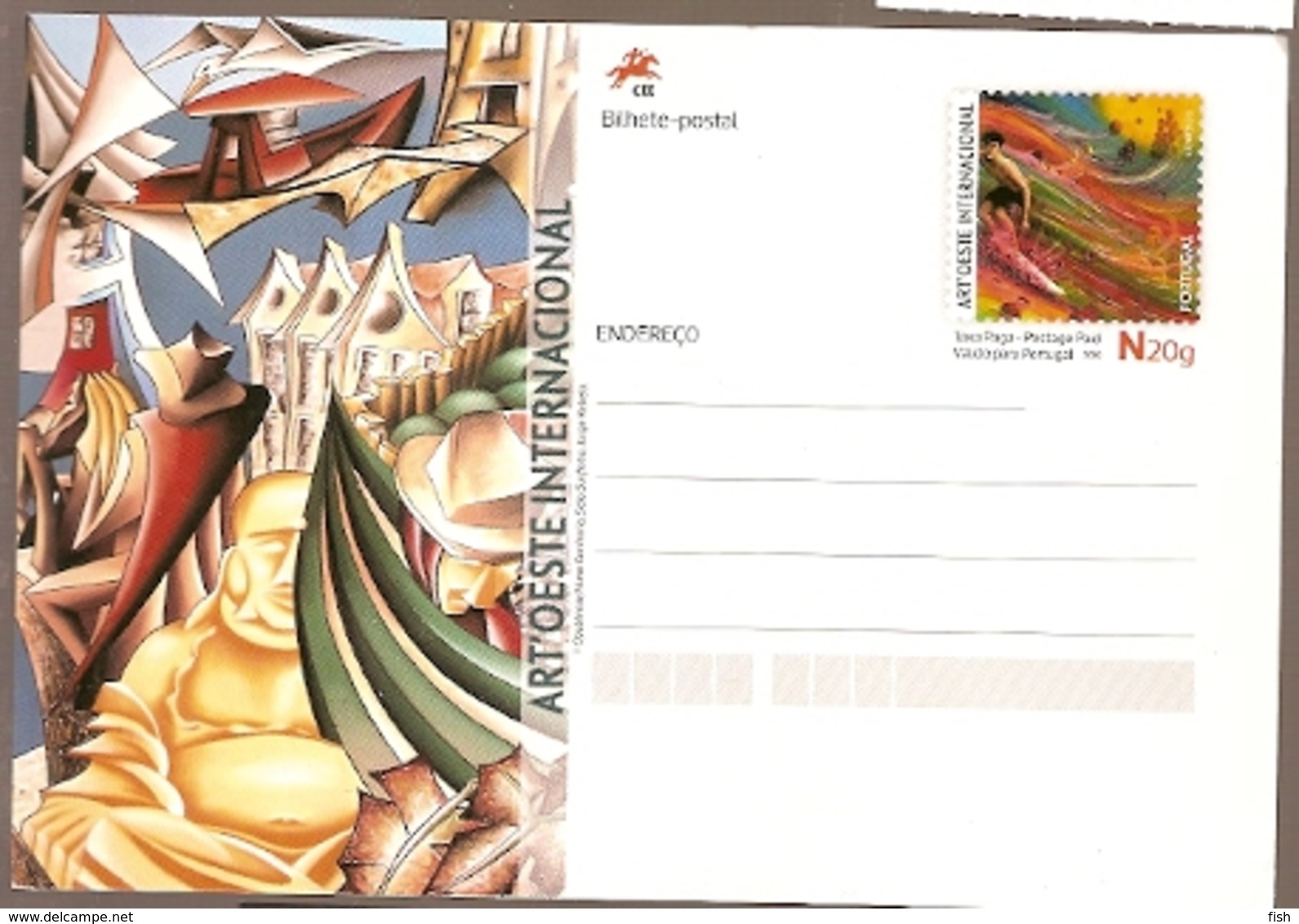 Portugal  ** & Postal Stationery, Art Oeste Internacional, Caldas Da Rainha 2019  (4534) - Paintings