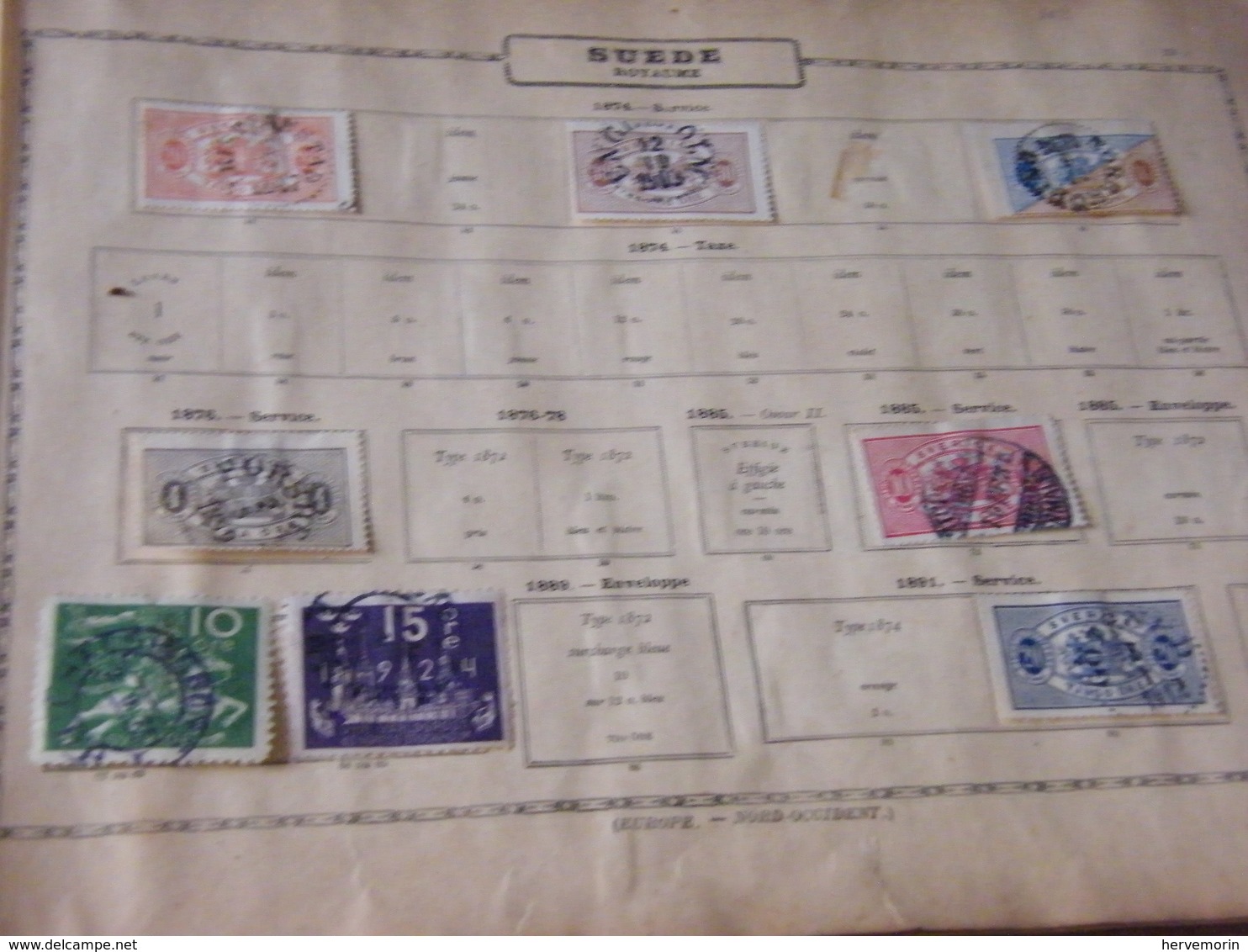 Suede - ... - 1855 Prephilately