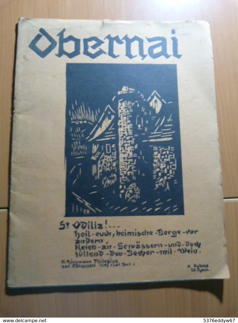 Obernai. Alsace. Blätter üs Owerna Un Sinere Riche G'schicht. Andres A. - 1901-1940