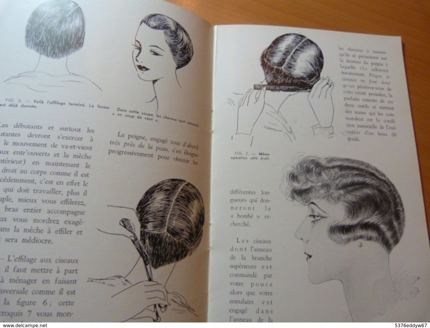 Coupes Et Cheveux D'hier Et D'aujourd'hui. Coiffeur-Coiffure. ( Vers 1935 ) - 1901-1940