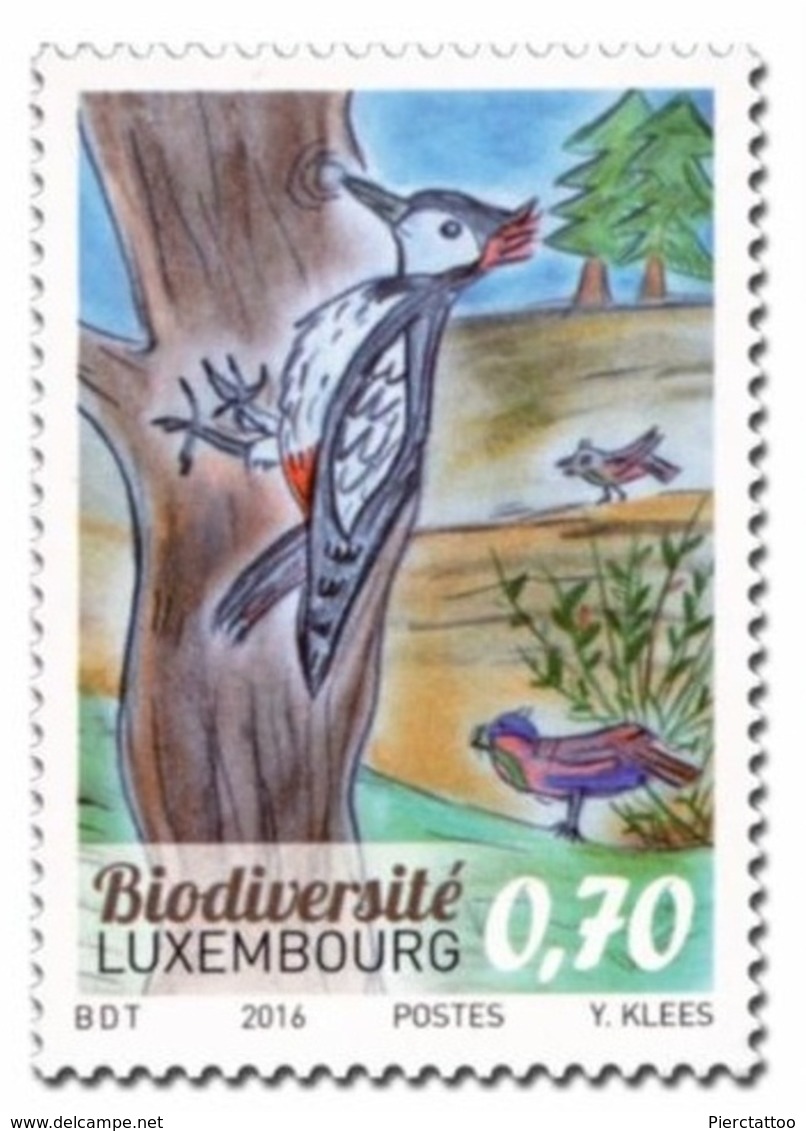 Pivert (Oiseau/Animaux) - Luxembourg - 2016 - YT ? - Unused Stamps