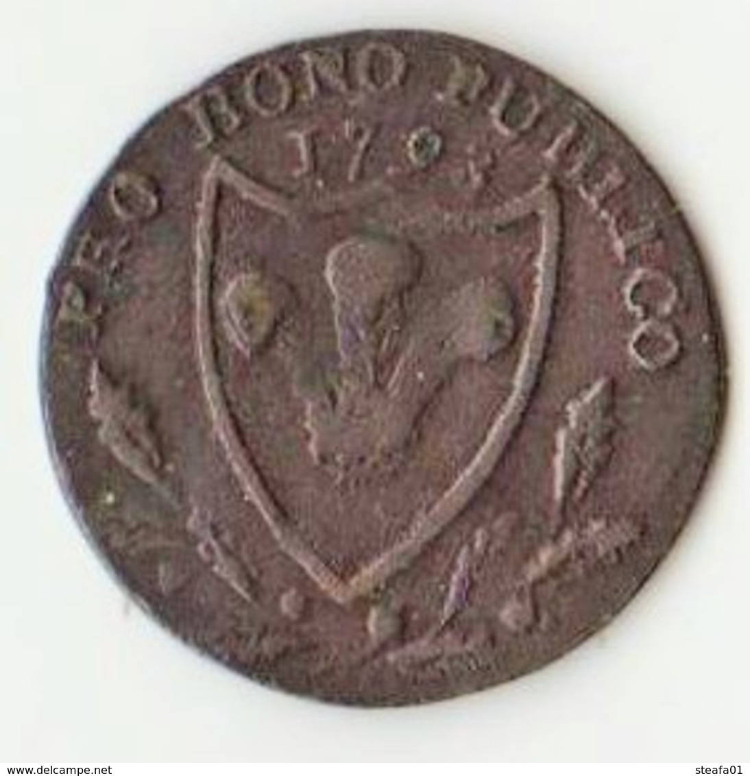 Wales, Saint David Medaillon, 1793, Collectors!!! - Otros & Sin Clasificación