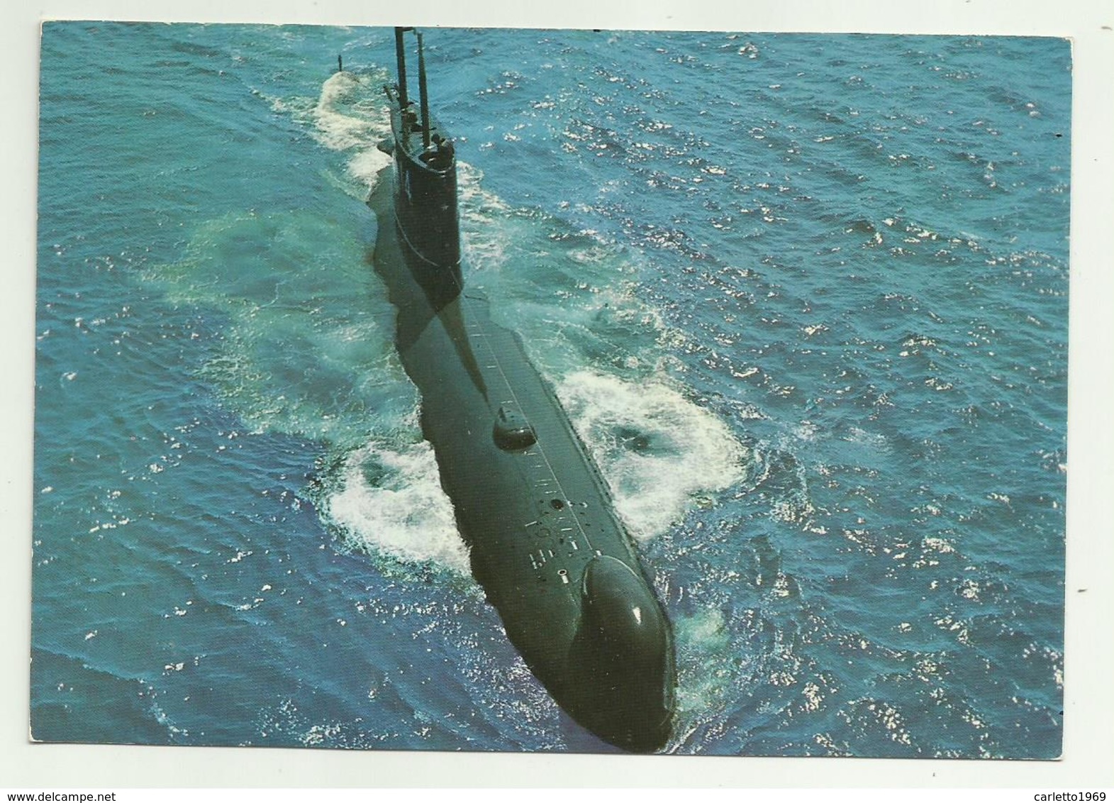 SOMMERGIBILE L. MOCENIGO IN FASE DI EMERSIONE - FG - Submarinos