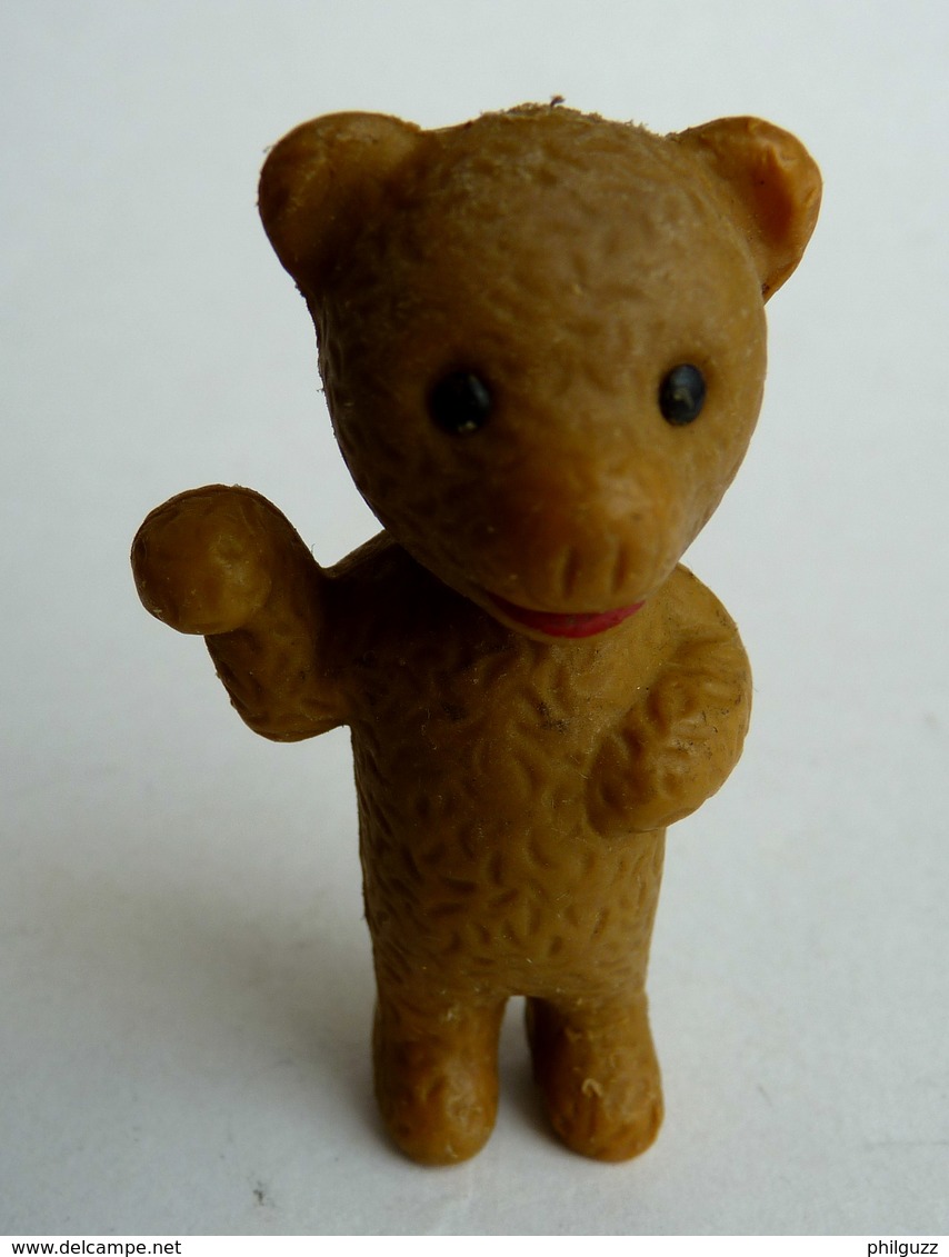 RARE FIGURINE PORTE CLES PUBLICITAIRE - BONNE NUIT LES PETITS - 1960's - ORTF NOUNOURS - Dominatori Dell'Universo