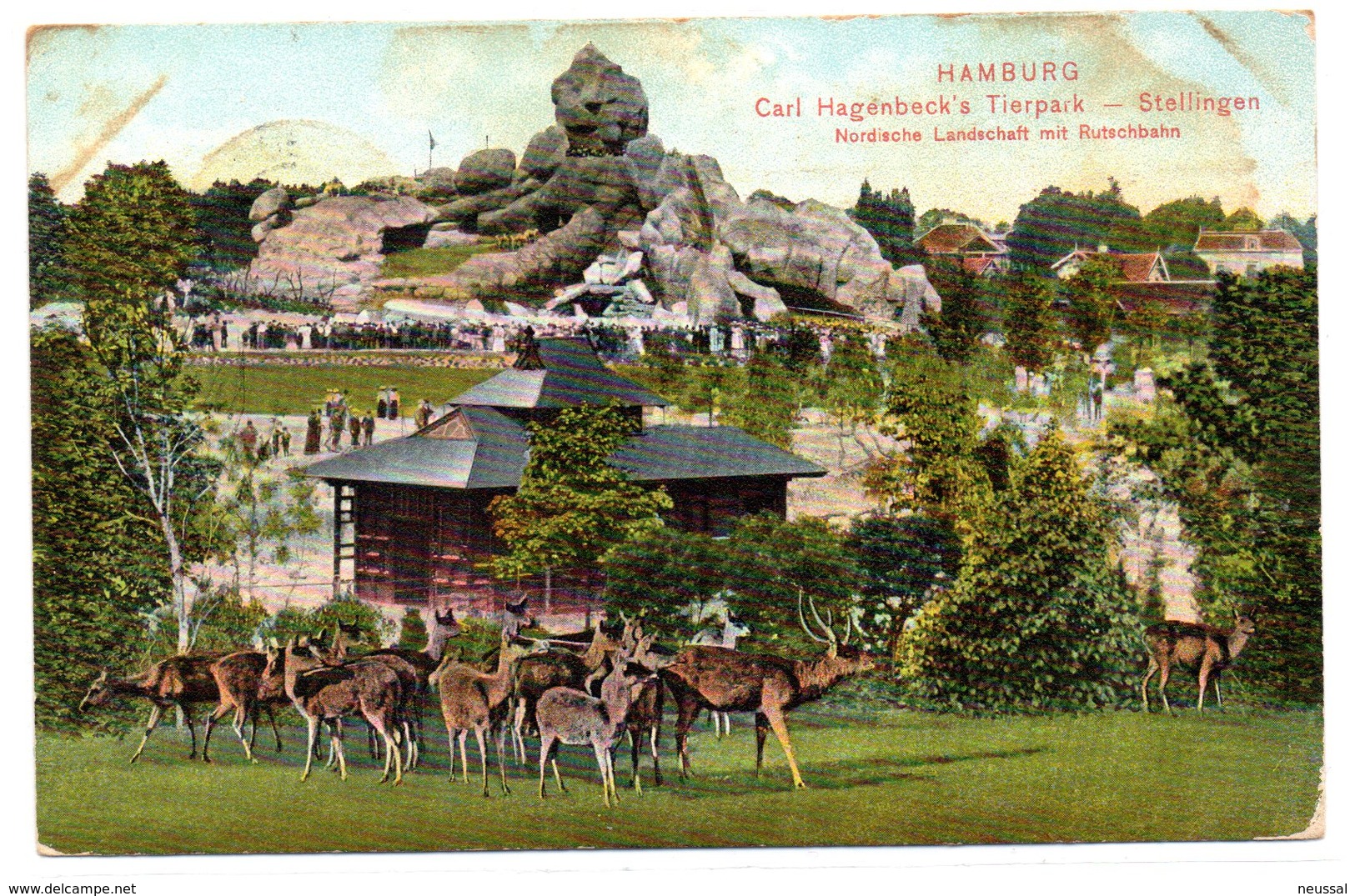 Tarjeta Postal De Hamburgo. Stellingen - Stellingen