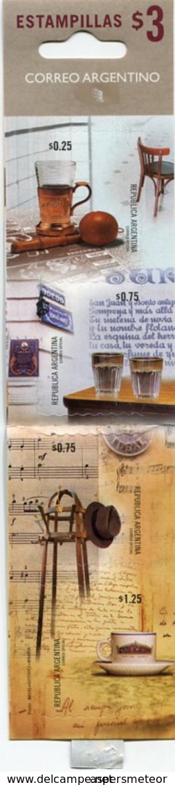 PASION PORTEÑA, CAFES HISTORICOS DE BUENOS AIRES. CARNET ARGENTINA AÑO 1999. COFFEE SHOP CAFE PORTEÑO TANGO - LILHU. - Otros & Sin Clasificación
