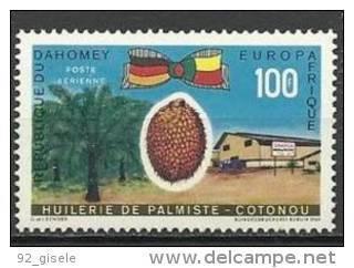 Dahomey Aerien YT 109 (PA) " Huilerie Cotonou " 1969 Neuf** - Benin - Dahomey (1960-...)