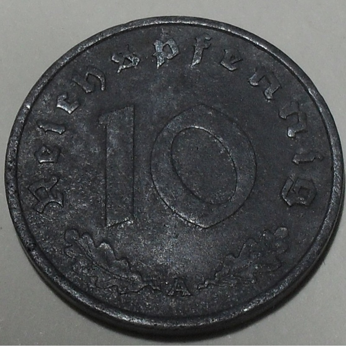 1940 - Allemagne - Germany - III Reich - 10 REICHSPFENNIG, (A), KM 101 - 10 Reichspfennig