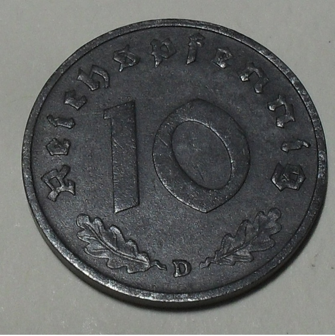 1940 - Allemagne - Germany - III Reich - 10 REICHSPFENNIG, (D), KM 101 - 10 Reichspfennig