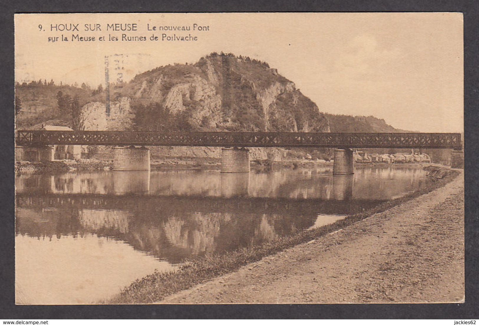 72964/ YVOIR, Houx, Le Nouveau Pont Sur La Meuse Et Les Ruines De Poilvache - Yvoir